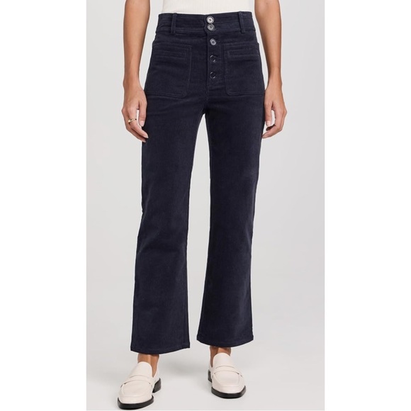 APIECE APART | $345 Slim Marston Pants in Midnight Corduroy, Size 4 - Picture 1 of 14